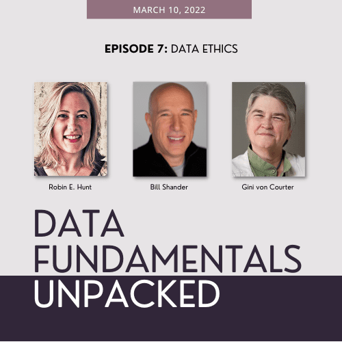 In this episode of Data fundamentals unpacked, we explore the important topic of Data Ethics.