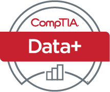 CompTIA Data+ certification logo.