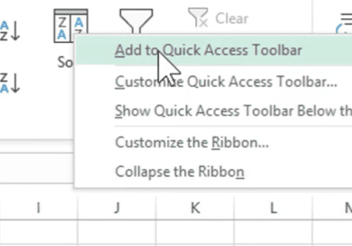 Customize Quick Access Toolbar in Microsoft Office